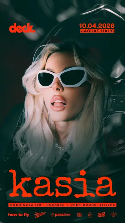 KASIA at Deck KASIA at Deck - EDM event at TBA - Jaguar Haüs in All