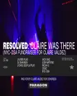 Resolved: Claire Was There (DSA fundraiser for Claire Valdez) thumbnail