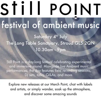 Still Point - EDM event at TBA - The Long Table Sanctuary in West + Wales