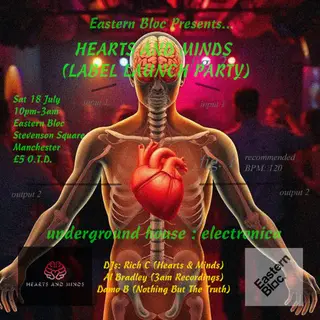 Hearts & Minds Launch at Eastern Bloc Records Hearts & Minds Launch at Eastern Bloc Records