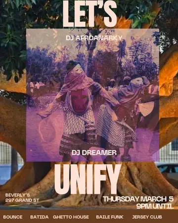 Let's Unify at Beverly's NYC Let's Unify at Beverly's NYC