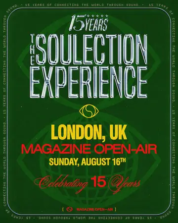 15 years: The Soulection Experience at Magazine Open–Air 15 years: The Soulection Experience at Magazine Open–Air