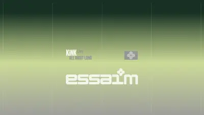 KiNK Live - all night long - EDM event at essaim in Paris