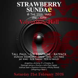 Strawberry Sundae Valentines Ball at The Steel Yard