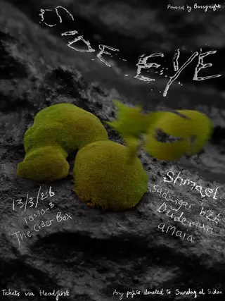 Side Eye w/ shmael, sadsugar b2b Dudeman & amaia at The Cider Box Side Eye w/ shmael, sadsugar b2b Dudeman & amaia at The Cider Box