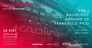 Kadinsky Sessions invites GOESTING at Kadinsky Cafe Kadinsky Sessions invites GOESTING at Kadinsky Cafe