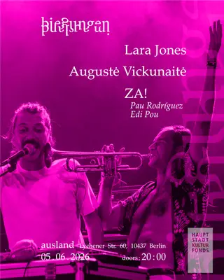 biegungen im Ausland: Augustė Vickunaitė / Lara Jones / ZA at Ausland