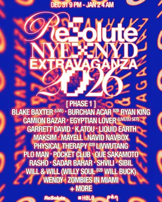 ReSolute New Year's Eve and Day Extravaganza at H0L0