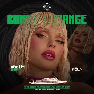 Techno Dampfer Köln with Bonnie Strange Techno Dampfer Köln with Bonnie Strange - EDM event at TBA - Konrad-Adenauer-Ufer, 50668 Köln, Schiffanlegestelle Viking River Cruises 4 in Cologne