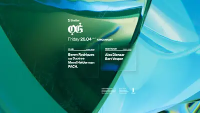 Shelter presents: OG Records (Kingsnight) - EDM event at Shelter Amsterdam in Amsterdam