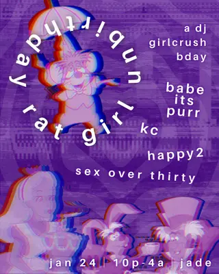 Rat Girl Unbirthday at Jade Rat Girl Unbirthday at Jade