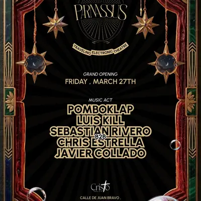 Parnassus Club , Grand Opening Parnassus Club , Grand Opening - EDM event at Cristo Social Club in Madrid