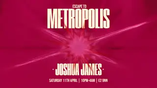 Joshua James (All Night Long) at Metropolis