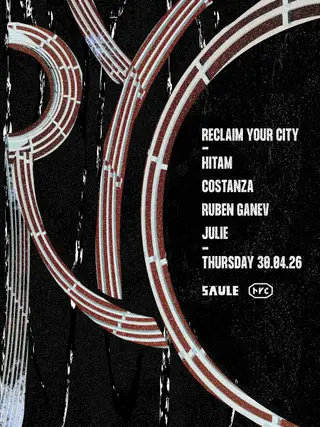 Reclaim Your City at Berghain | Panorama Bar | Säule Reclaim Your City at Berghain | Panorama Bar | Säule