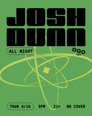 Josh Dunn at UFO Bar