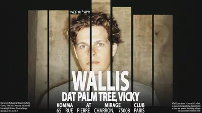 Kömma - Mirage: Wallis, Dat Palm Tree, Vicky - EDM event at Mirage in Paris