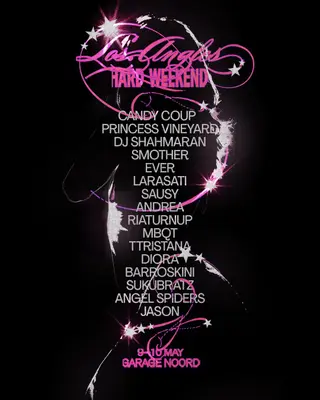 Los Angles HARDWEEKEND at Garage Noord