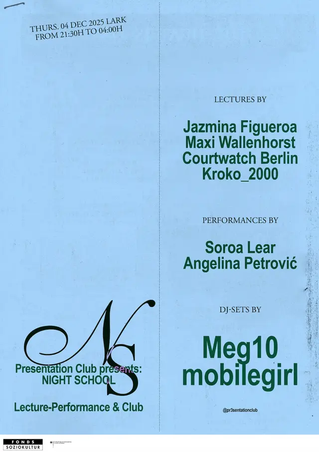 Presentation Club presents: Night School