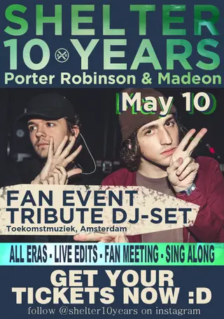 SHELTER 10 YEARS at Toekomstmuziek SHELTER 10 YEARS at Toekomstmuziek