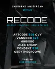 Recode Records x UNDRGRND thumbnail Recode Records x UNDRGRND thumbnail