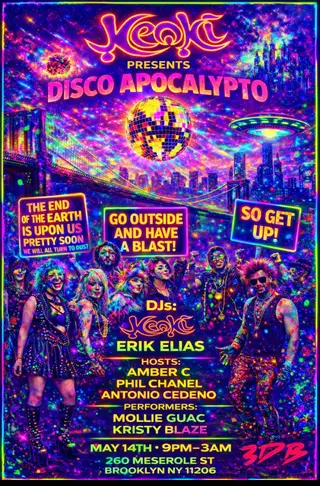 Keoki presents: DISCO APOCALYPTO at 3 Dollar Bill Keoki presents: DISCO APOCALYPTO at 3 Dollar Bill