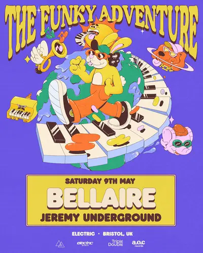 Bellaire + Jeremy Underground - EDM event at Electric Bristol in Brussels