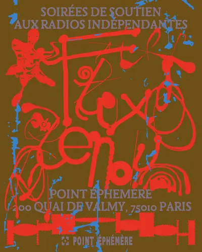 Flux Tendu x Piñata Radio - EDM event at Point Ephémère in Paris