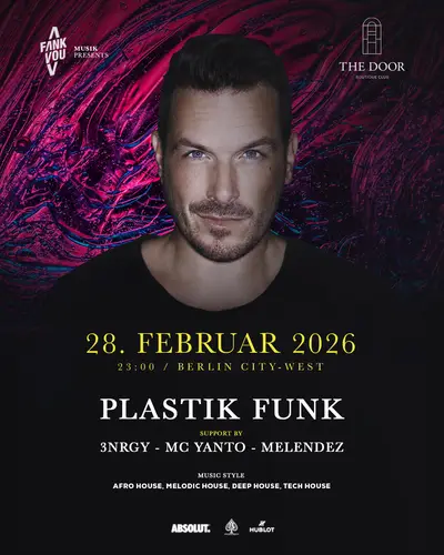 Plastik Funk live in berlin Plastik Funk live in berlin - EDM event at The Door Club in Berlin