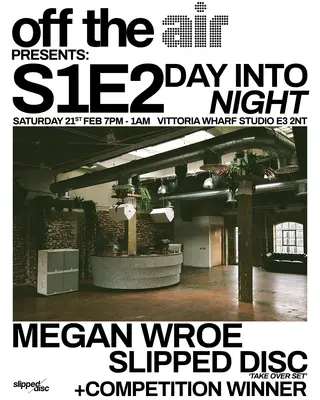 [CANCELLED] Off The Air: S1E2 - Day Into Night at Vittoria Wharf Studio