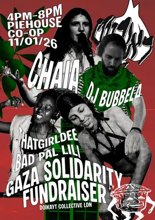 Doikayt Collective x Chaia : Gaza Solidarity Fundraiser at TBA - Piehouse Co-op