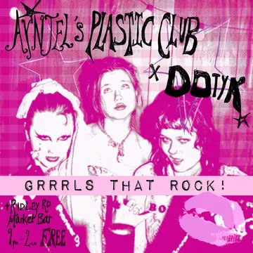 AYNJEL'S PLASTIC CLUB x DOTYK at Ridley Road Market Bar AYNJEL'S PLASTIC CLUB x DOTYK at Ridley Road Market Bar