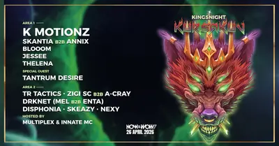 Korsakov Kingsnight - EDM event at Now&Wow in Rotterdam