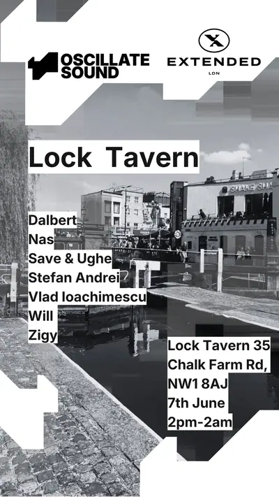 Extended x Oscillate Pub Session Camden Lock - EDM event at The Lock Tavern in London