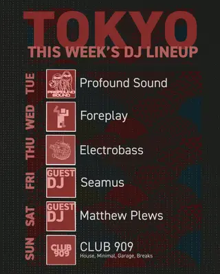 Matthew Plews at Tokyo Bar Matthew Plews at Tokyo Bar