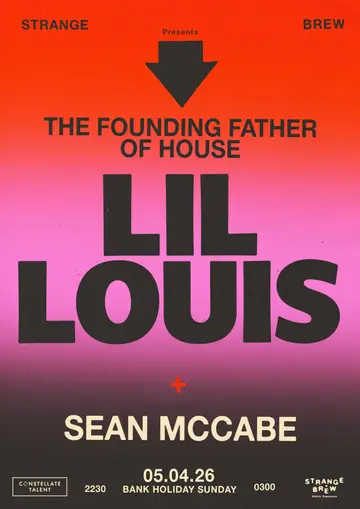 Strange Brew presents Lil Louis at Strange Brew Strange Brew presents Lil Louis at Strange Brew