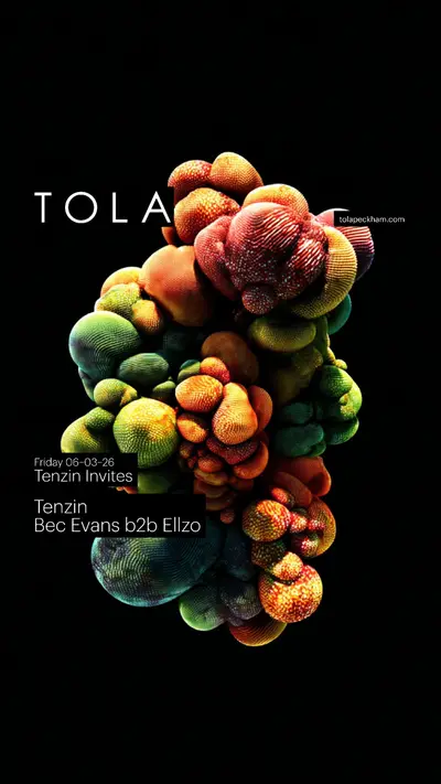 Tenzin Invites - EDM event at Tola in London