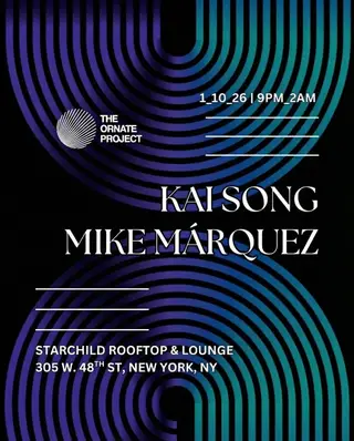 The Ornate Project: Kai Song & Mike Marquez at Starchild Rooftop