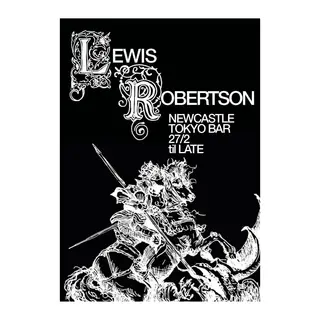 Lewis Robertson at Tokyo Bar