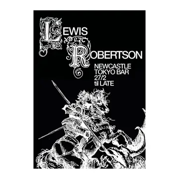 Lewis Robertson at Tokyo Bar Lewis Robertson at Tokyo Bar