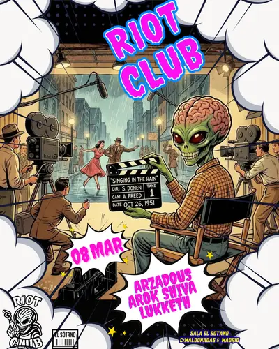 RIOT CLUB: Arzadous, Arok Shiva, Lukketh RIOT CLUB: Arzadous, Arok Shiva, Lukketh - EDM event at EL SÓTANO in Miami