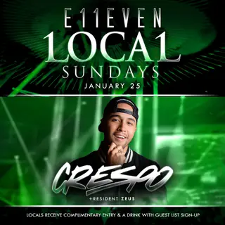 Crespo at E11EVEN at E11EVEN MIAMI & ROOFTOP