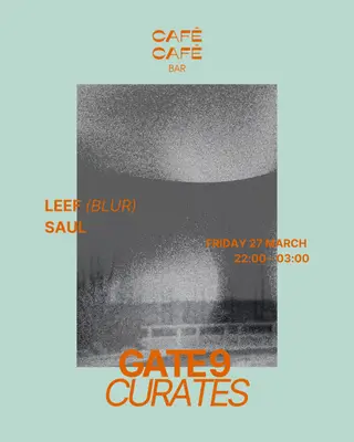 Gate 9 curates w/Leef & Saul at Café Café Bar Amsterdam