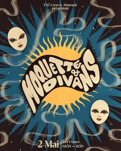 Moquette&Divans (FA7 CREW x Abstrack 15 ans) - EDM event at TBA - voir desc in Nantes