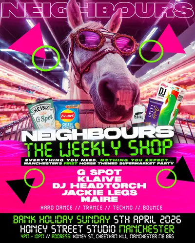 Neighbours presents: The Weekly Shop - EDM event at Honey Street Studio in Paris