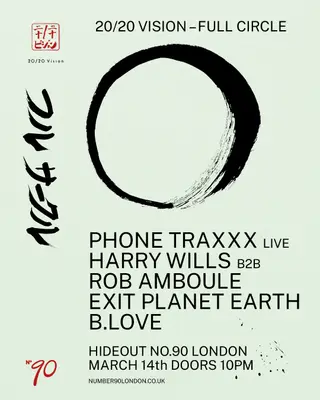 20/20 Vision - Full Circle London 2026 | Lineup & Event Details - EDM news article 20/20 Vision - Full Circle London 2026 | Lineup & Event Details - EDM news article