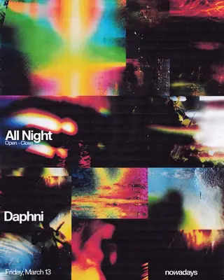 Daphni All Night at Nowadays
