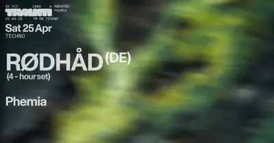 Traum Nacht: Rødhåd (4-hour set) - EDM event at TRAUM in Antwerp