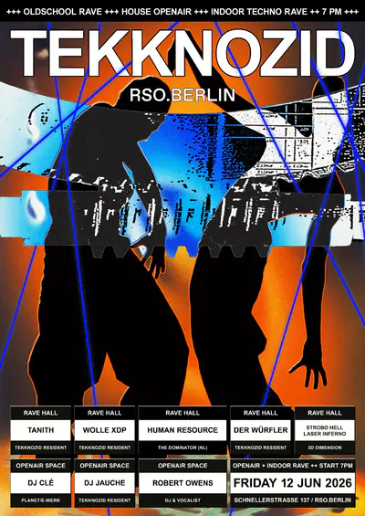 TEKKNOZID TEKKNOZID - EDM event at RSO.BERLIN in Berlin