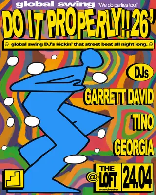 Global Swing x The Loft: Garrett David, Georgia & Tino Paris 2026 - EDM news article Global Swing x The Loft: Garrett David, Georgia & Tino Paris 2026 - EDM news article