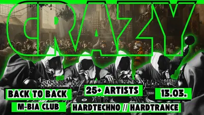 CRAZY 13.03. Frühlingsgefühle CRAZY 13.03. Frühlingsgefühle - EDM event at M-BIA in Berlin